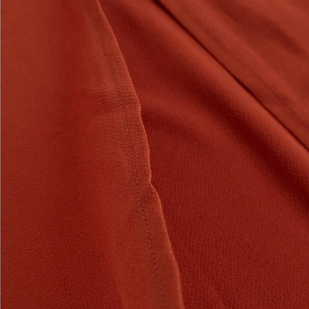 Plus Size Slit Cami Belted Jumpsuit Burnt Orange - Picture 8 of 9
